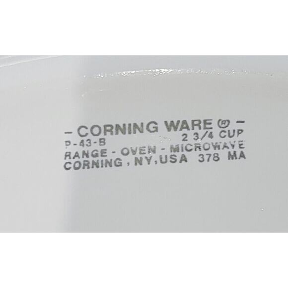 Vintage Corning Ware Spice of Life P-43-B Casserole 2 3/4 Cup - Picture 10 of 11